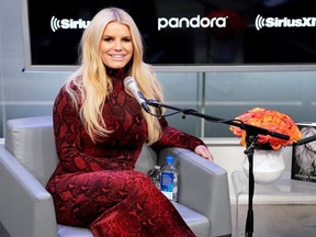 Jessica Simpson visits SiriusXM Studios for SiriusXM's Town Hall with Jessica Simpson hosted by Andy Cohen on February 5, 2020 in New York.