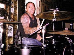 Former Misfits drummer Joey Image.