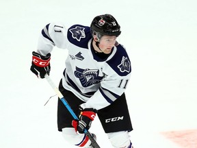 World junior MVP and two-time CHL player of the year Alexis Lafreniere has no idea where he’ll end up playing.  (Getty images)