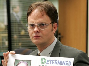 Rainn Wilson as Dwight Schrute in The Office.