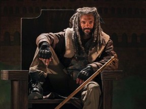 The Walking Dead star Khary Payton, who plays King Ezekiel.