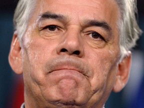 Ghislain Picard, regional chief for the Assembly of First Nations in Quebec and Labrador, takes part in a press conference on Parliament Hill in Ottawa on Monday, Oct. 20, 2014.