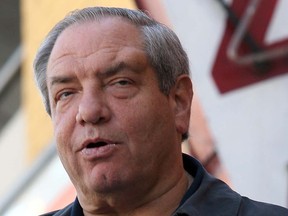 Producer Dick Wolf attends the ceremony honouring actor Sam Waterston with a star on the Hollywood Walk of Fame in Hollywood, on Jan. 7, 2010.