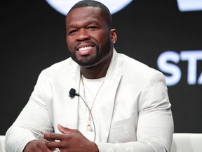 Curtis "50 Cent" Jackson of 'Power' speaks onstage during the Starz segment of the Summer 2019 Television Critics Association Press Tour at The Beverly Hilton Hotel on July 26, 2019 in Beverly Hills, California.