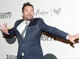 Comedian Jimmy Fallon poses on the red carpet at the 2019 Variety's Power of Women event in New York, U.S., April 5, 2019.
