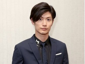Actor Haruma Miura attends the "ATTACK ON TITAN" World Premiere press conference on July 14, 2015 in Hollywood, California.