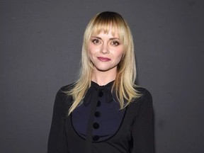 Actress Christina Ricci attends the Marc Jacobs Fall 2016 fashion show during New York Fashion Week at Park Avenue Armory on February 18, 2016 in New York City.