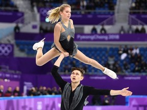 Ekaterina Alexandrovskaya and Harley Windsor of Australia compete during the Pair Skating Short Program on day five of the PyeongChang 2018 Winter Olympics at Gangneung Ice Arena on February 14, 2018 in Gangneung, South Korea.