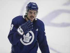 Auston Matthews is a finalist for the NHL's Lady Byng honour.