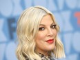 US actress Tori Spelling attends the FOX Summer TCA 2019 All-Star Party at Fox Studios on August 7, 2019 in Los Angeles.