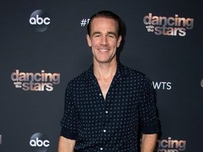 US actor James Van Der Beek attends the Dancing With The Stars - 2019 top 6 finalist event, November 4, 2019, in Los Angeles.