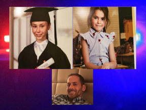 The public is being asked to call 911 if they see Norah Carpentier, 11, Romy Carpentier, 6, or Martin Carpentier.