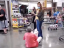 A woman dubbed Costco Karen is seen on video throwing a temper tantrum after being asked by store staff to wear a face mask.