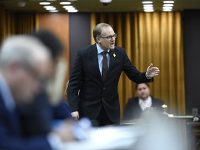 NDP MP Peter Julian rises during Question Period in the House of Commons on Parliament Hill in Ottawa on Wednesday, June 5, 2019. Prime Minister Justin Trudeau's promise to provide a $600 payment to disabled Canadians to help with additional costs in the COVID-19 pandemic remains in limbo.