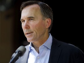 Finance Minister Bill Morneau speaks to media during a press conference in Toronto, Friday, July 17, 2020.