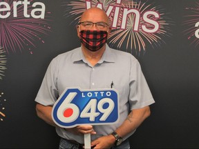 Albert Fleury won the $6 million Lotto 6/49 prize.