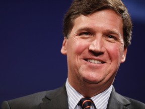Fox News host Tucker Carlson discusses 'Populism and the Right' during the National Review Institute's Ideas Summit at the Mandarin Oriental Hotel March 29, 2019 in Washington, D.C.