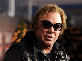 Actor Mickey Rourke attends UFC on Fox:  Live Heavyweight Championship at the Honda Center on November 12, 2011 in Anaheim, California.