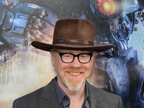 Actor Adam Savage poses on arrival for the Los Angeles premiere of the film "Pacific Rim" in Hollywood, California, on July 9, 2013.