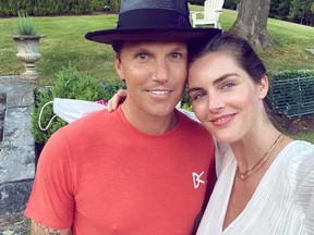 Hilary Rhoda and Sean Avery.