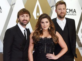 Lady Antebellum attends the 53rd Annual CMA Awards.