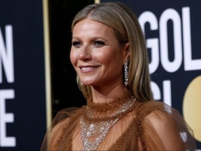 Gwyneth Paltrow arrives at the Golden Globe Awards in Beverly Hills on January 5, 2020.