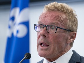 "To be clear, this is a maximum, and and not an objective that should be met," Quebec Labour MinisterJean Boulet said at a news conference in downtown Montreal.