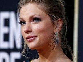 Taylor Swift attends the 77th Golden Globe Awards, in Beverly Hills, Calif., Jan. 5, 2020.