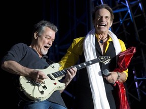Eddie Van Halen and David Lee Roth rock the Western Fair District with Van Halen in London, Ontario on Wednesday August 5, 2015.