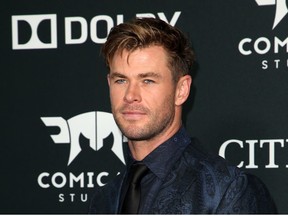 Chris Hemsworth attends the world premiere of Walt Disney Studios' "Avengers: Endgame"  in Los Angeles, Calif., April 23, 2019.
