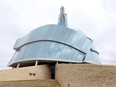 CMHR in Winnipeg. Canadian Museum Human Rights. Tuesday, April 25, 2017.