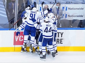 The excitement the Leafs showed following their OT victory on Friday was not lost on coach Sheldon Keefe, who said it was “beyond anything that I’ve seen from us.”