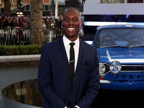 Actor Tyrese Gibson attends the World Premiere of 'Fast & Furious 6' at Empire Leicester Square on May 7, 2013 in London, England.