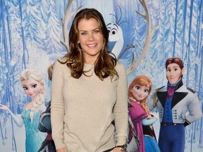 Actress Alison Sweeney attends the premiere of Walt Disney Animation Studios' "Frozen"at the El Capitan Theatre on November 19, 2013 in Hollywood, California.