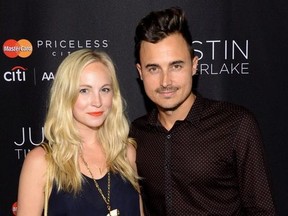 Actress Candice Accola and Joe King of The Fray attend an exclusive NYC performance with Citi / AAdvantage & MasterCard Priceless Access at Hammerstein Ballroom on July 10, 2014 in New York City.