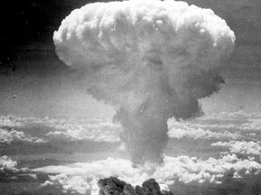 The atomic age begins with the horrific bombing of Hiroshima on Aug. 6, 1945. US Air Force