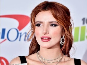 Bella Thorne attends 102.7 KIIS FM's Jingle Ball 2017 presented by Capital One at The Forum on December 1, 2017 in Inglewood, California.