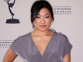 Actress Jenna Ushkowitz attends the Academy of Television Arts and Sciences' Evening with "Glee" at the Leonard H. Goldenson Theatre on April 26, 2010 in North Hollywood, California.