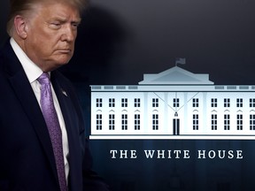 U.S. President Donald Trump arrives for a press conference in the Brady Briefing Room of the White House in Washington, D.C., on August 5, 2020.