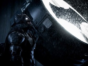 BEN AFFLECK as Batman in Warner Bros. Pictures' action adventure "BATMAN v SUPERMAN: DAWN OF JUSTICE," a Warner Bros. Pictures release.