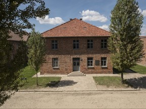 Inside Auschwitz-Birkenau Memorial and Museum. Auschwitz concentration camp was a network of German Nazi concentration camps and extermination camps built and operated by the Third Reich in Polish areas annexed by Nazi Germany during World War II.