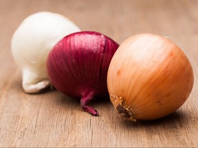 Onions are shown in this undated file photo.