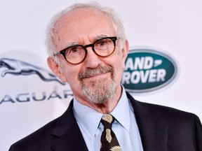 British actor Jonathan Pryce arrives for the BAFTA Tea Party at Four Seasons Hotel in Los Angeles, Calif., on Jan. 4, 2020.
