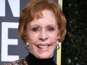 Actress Carol Burnett arrives for the 77th annual Golden Globe Awards on Jan. 5, 2020, at The Beverly Hilton hotel in Beverly Hills, Calif.