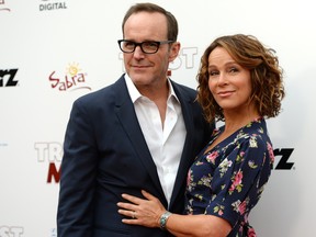 Actors Clark Gregg and Jennifer Grey attend a special screening of "Trust Me," at the Egyptian Theatre in Hollywood, Calif., May 22, 2014.