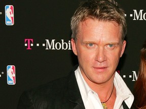 Anthony Michael Hall attends the T-Mobile Basketball's Rising Stars Celebration at Tao Restaurant on June 28, 2006 in New York City.