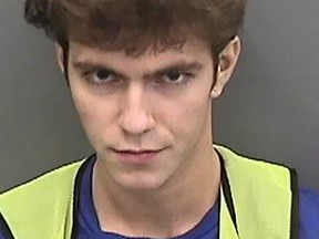 Graham Ivan Clark, 17, poses for a booking photo at Hillsborough County Jail in Tampa, Fla., July 31, 2020.