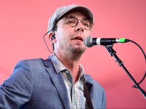 Singer-songwriter Justin Townes Earle performs on the Mustang Stage during Day 1 of 2017 Stagecoach California's Country Music Festival at the Empire Polo Club on April 28, 2017 in Indio, Calif.