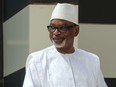 Mali President Ibrahim Boubacar Keita poses for a picture during the G5 Sahel summit in Nouakchott, Mauritania June 30, 2020.