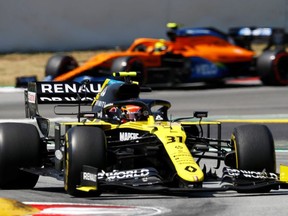 Formula One F1 - Spanish Grand Prix - Circuit de Barcelona-Catalunya, Barcelona, Spain - August 15, 2020  Renault's Esteban Ocon in action during practice  .